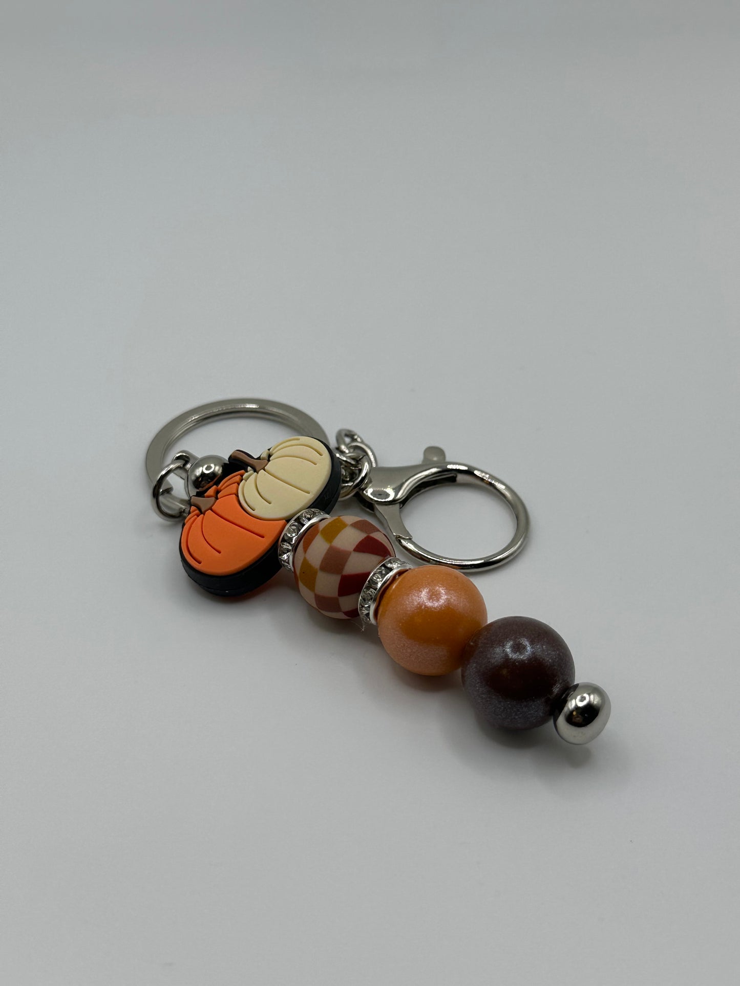 Fall pumpkin bar keychain