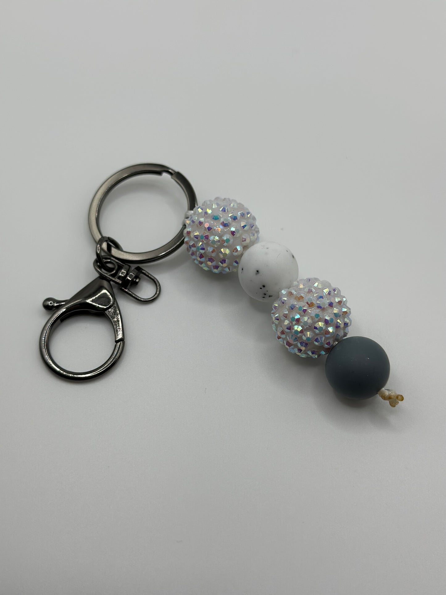 Snow Sparkle straight keychain