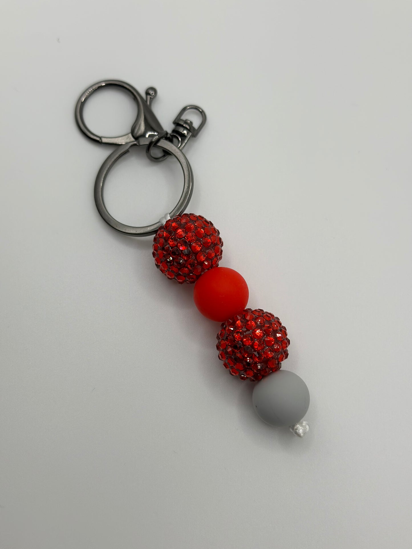 Red Disco straight keychain