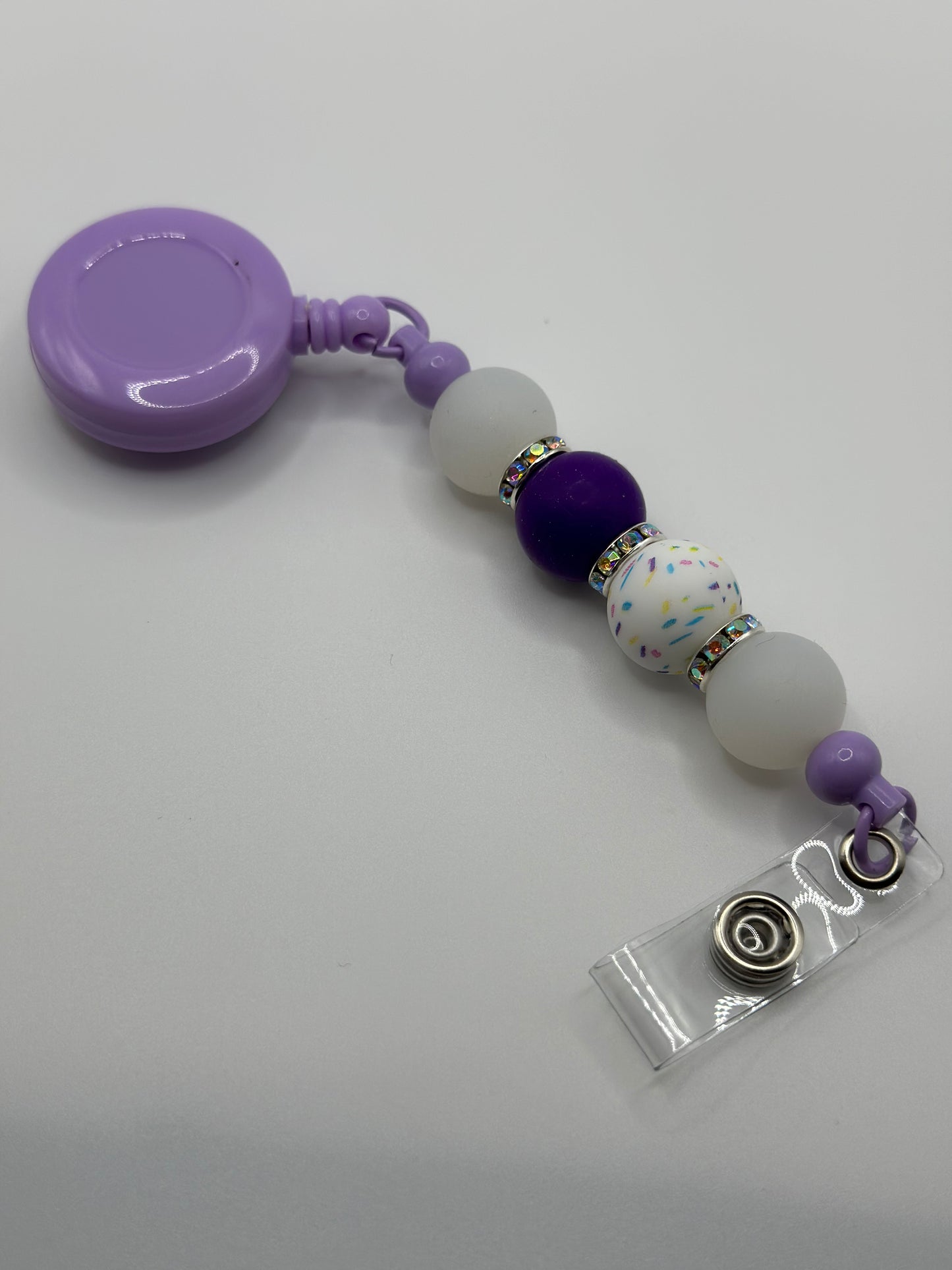 Sprinkle Me Purple badge reel