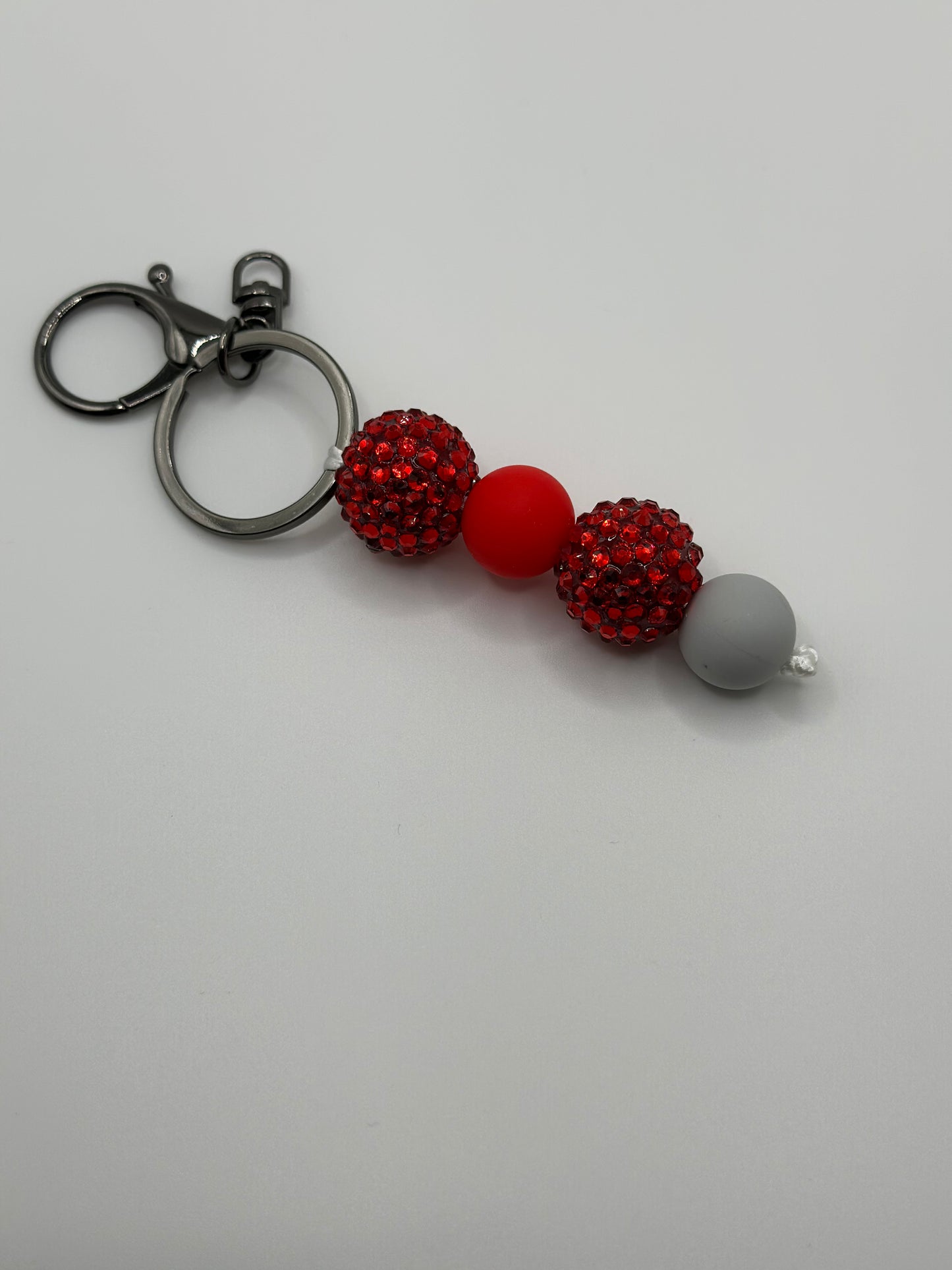 Red Disco straight keychain