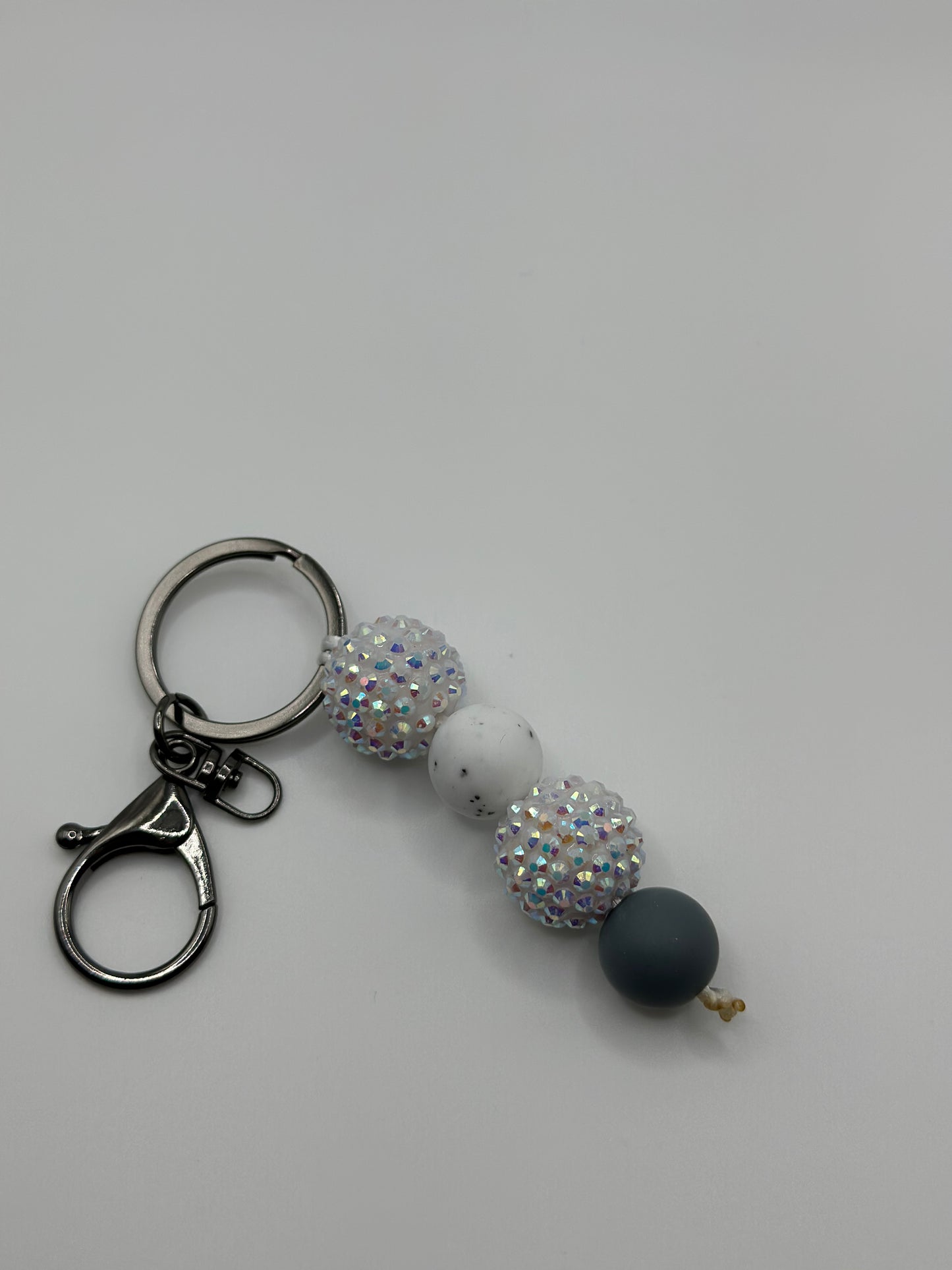 Snow Sparkle straight keychain