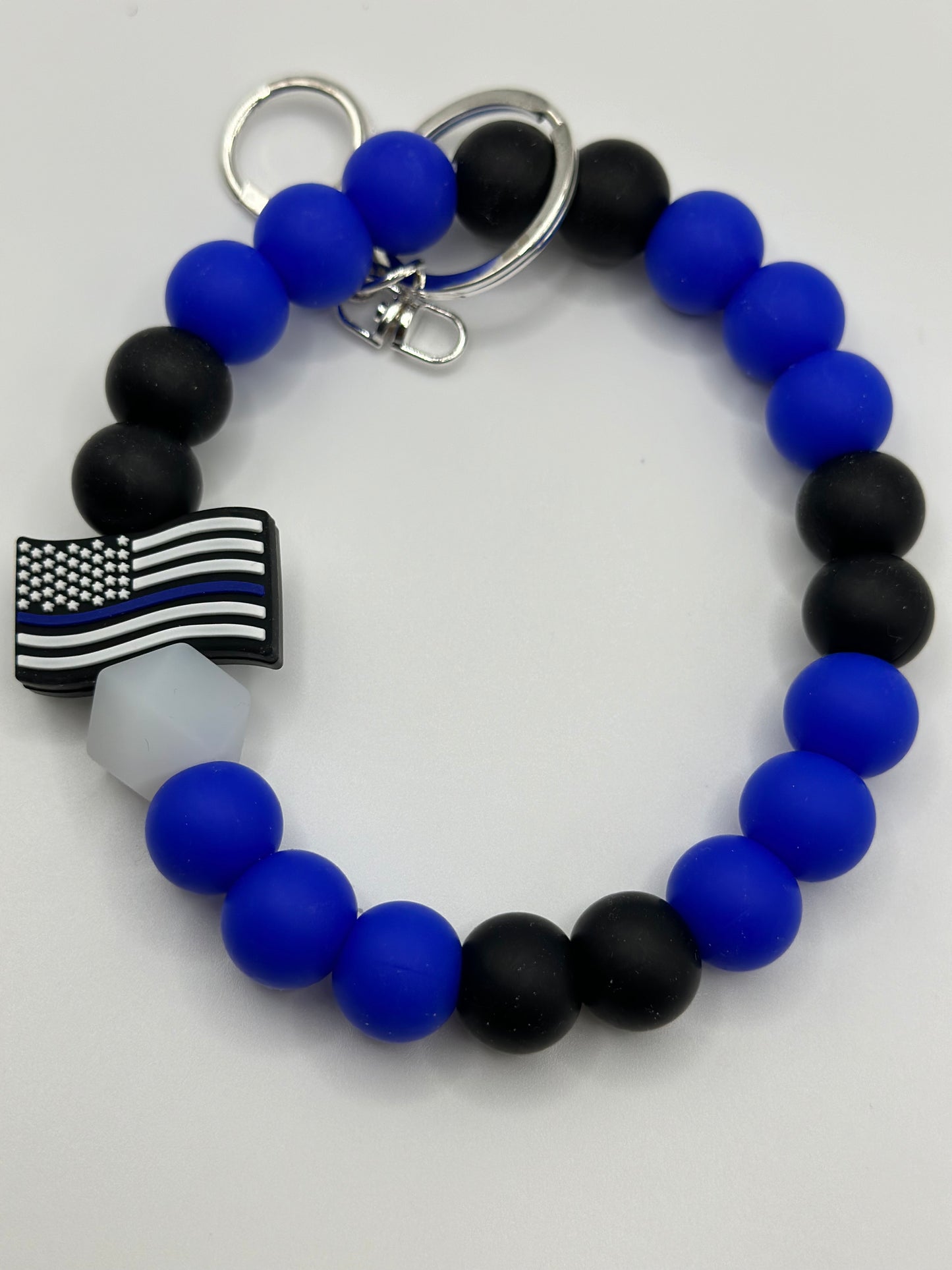 Thin Blue Line wristlet