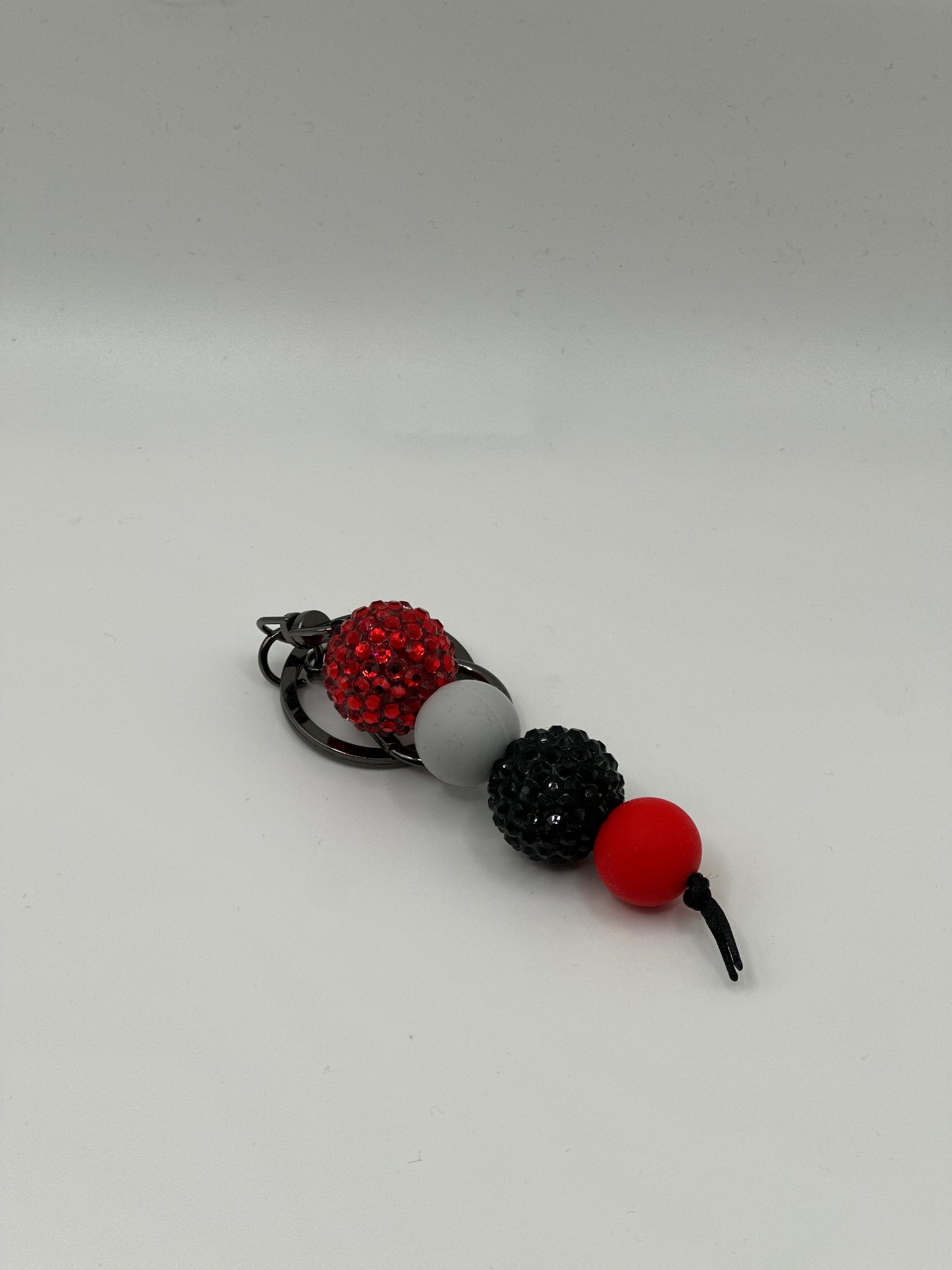 Red Disco straight keychain