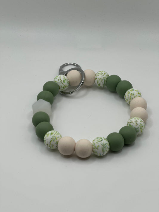 Verdant Bloom Wristlet