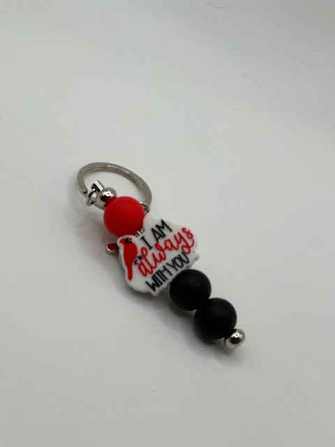 I Am Always With You Bar Keychain