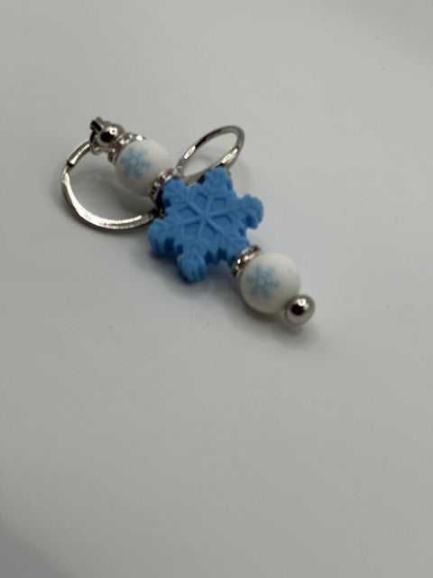 Frosty Flare Bar Keychain